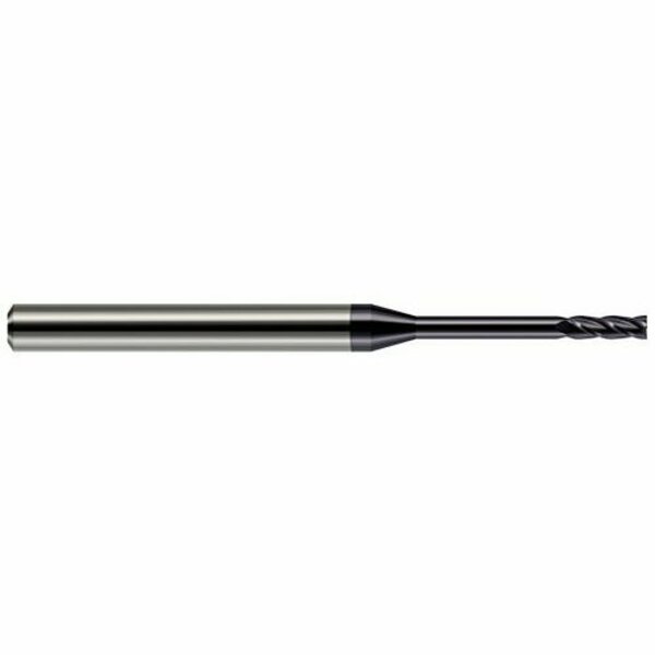 Harvey Tool 0.0750 in. 1.9 mm Cutter dia. x 0.2250 in. x 3/4 Reach Carbide Square End Mill, 4 Flutes 846175-C3